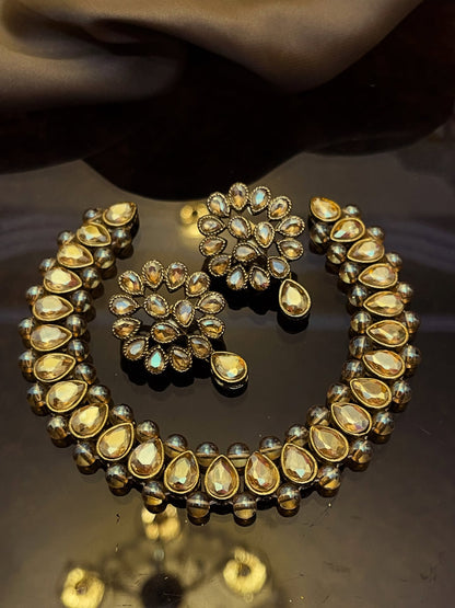 Kundan Beautifull Wear Stylish Necklace