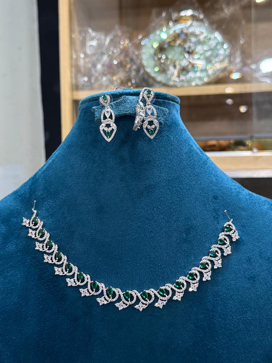 Zircon Necklace Set