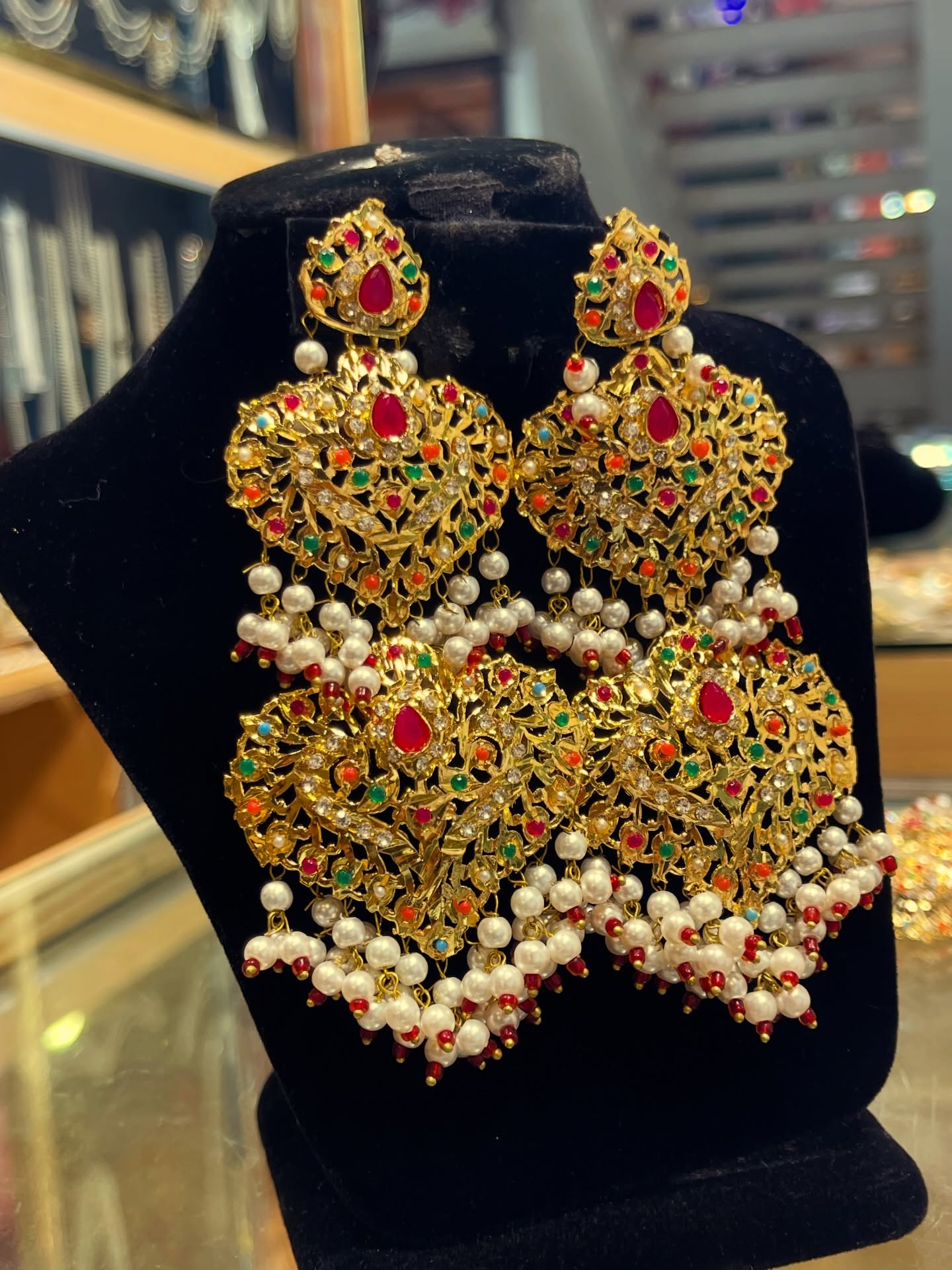 Pure Gold Plated Jewellery in Pakistan | Premium Gold Plated Earrings for Women | Jhaverys Jewellery