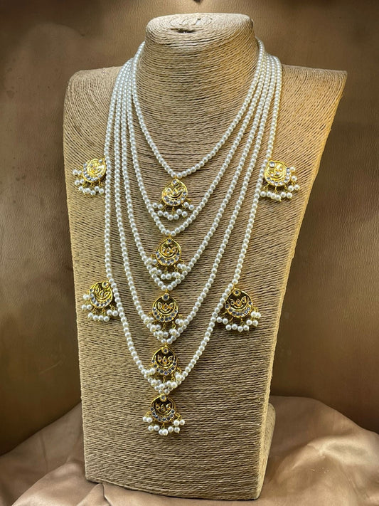 Maala Kundan 5 layers Old Traditional