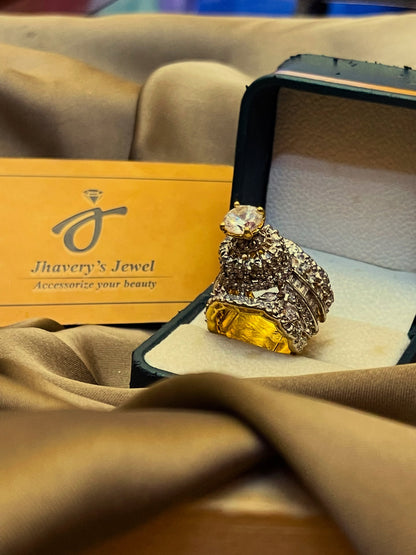 Premium Quality 22KT Gold Plated Rings