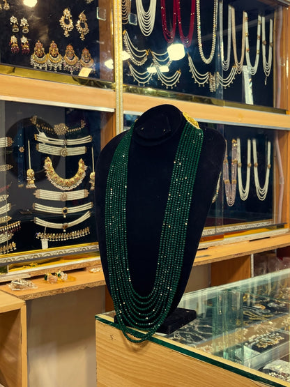 Premium Quality Stylish 9 layers | Elegant Luxury Maala Necklace for Women | Jhaverys Jewellery | Trending jewellery of pakistan