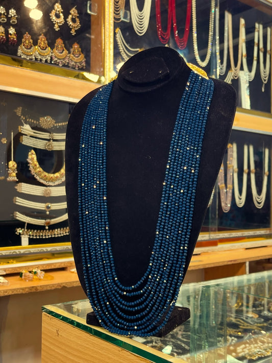 Premium Quality Stylish 9 layers | Elegant Luxury Maala Necklace for Women | Jhaverys Jewellery | Trending jewellery of pakistan