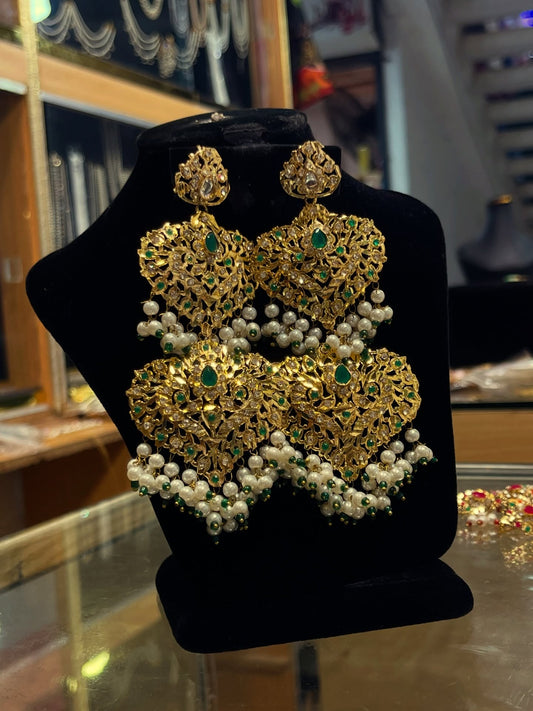 Pure Gold Plated Jewellery in Pakistan | Premium Gold Plated Earrings for Women | Jhaverys Jewellery