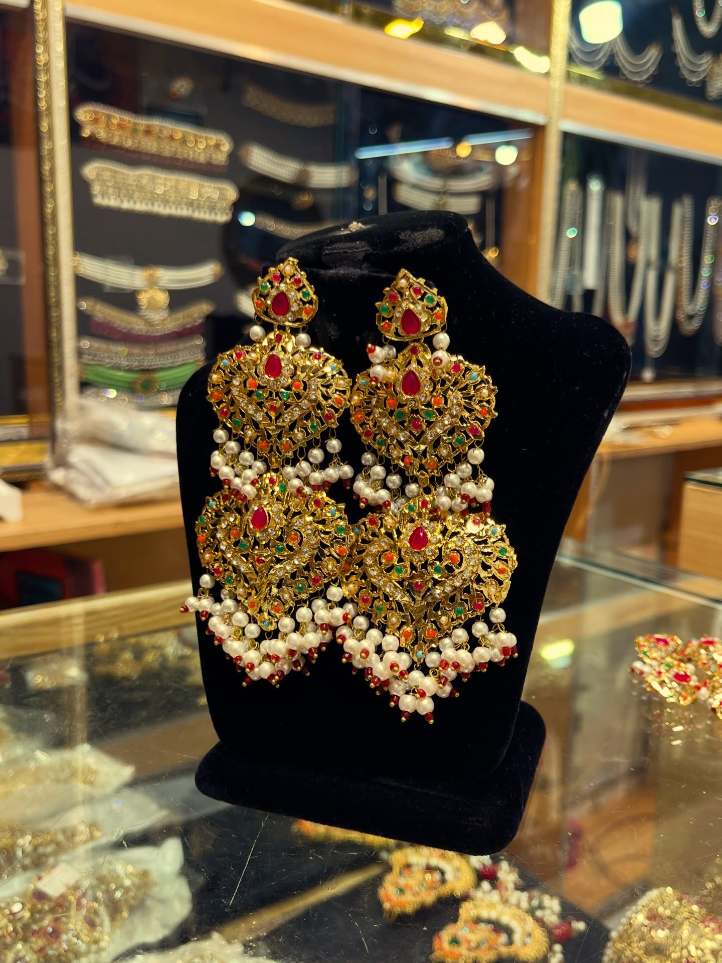 Pure Gold Plated Jewellery in Pakistan | Premium Gold Plated Earrings for Women | Jhaverys Jewellery