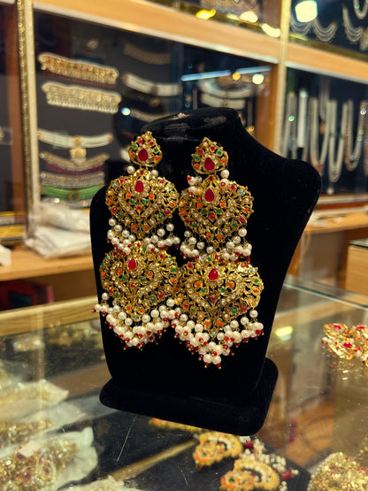 Pure Gold Plated Jewellery in Pakistan | Premium Gold Plated Earrings for Women | Jhaverys Jewellery