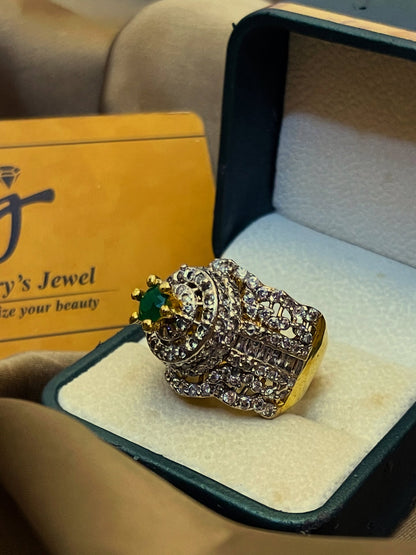 Pure Gold Plated Jewellery in Pakistan | Premium Gold Plated Ring  for Women | Jhaverys Jewellery