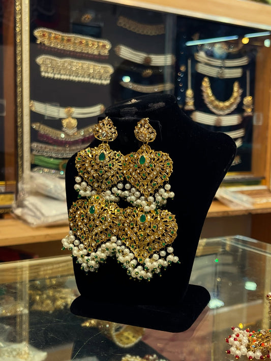 Pure Gold Plated Jewellery in Pakistan | Premium Gold Plated Earrings for Women | Jhaverys Jewellery