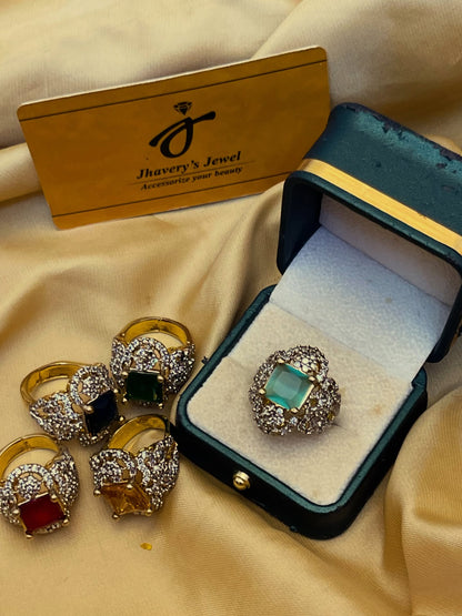Pure Gold Plated,Stylish Wear 22KT Ring