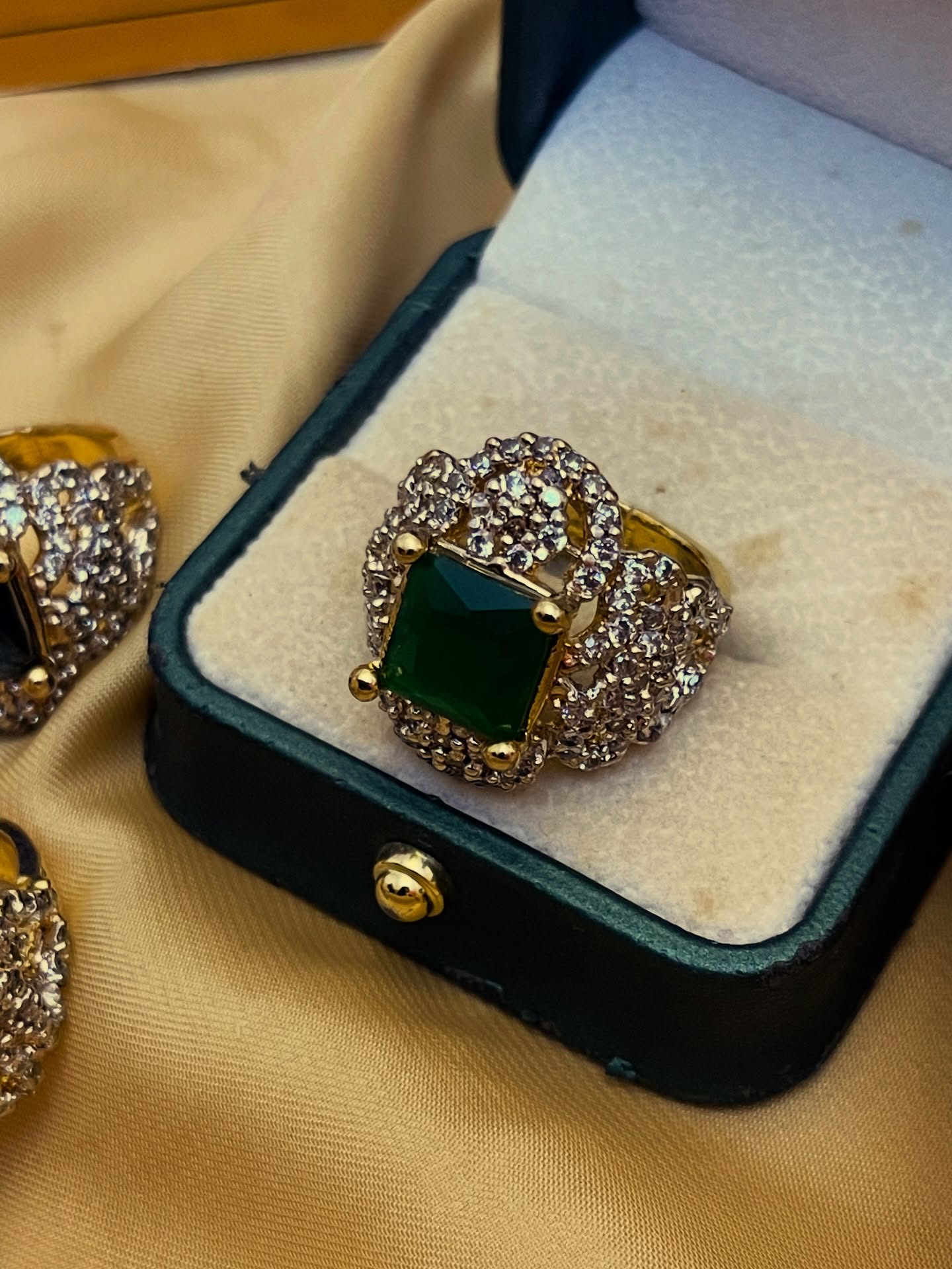Pure Gold Plated,Stylish Wear 22KT Ring