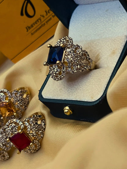 Pure Gold Plated,Stylish Wear 22KT Ring