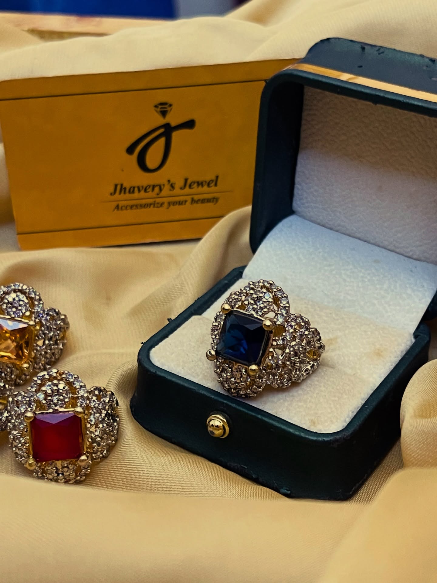 Pure Gold Plated,Stylish Wear 22KT Ring