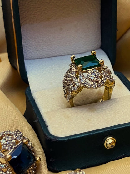 Pure Gold Plated,Stylish Wear 22KT Ring