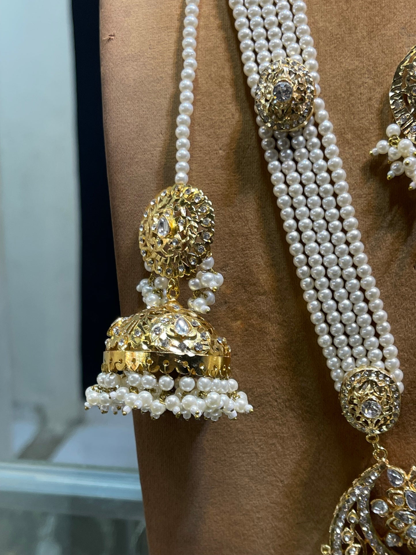 Bridal Jewellery  Hyderabadi 22KT Pure Gold Plated