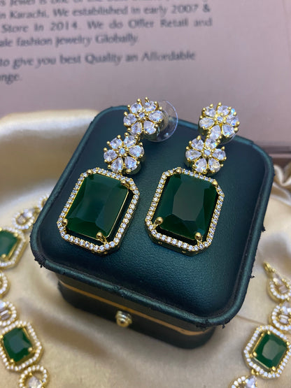 Zircon necklace Set