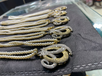 Allah Name Locket ( two tone )