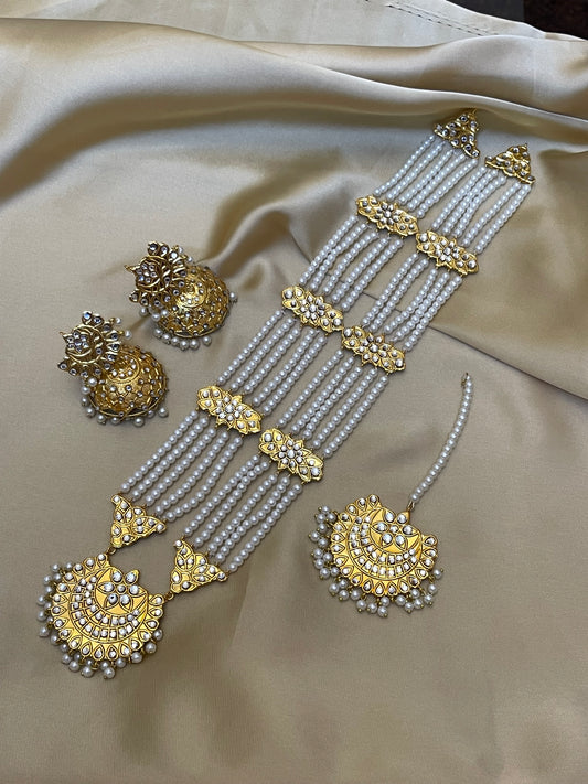 Kundan Long Mala  Set