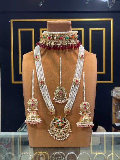 Hyderabadi Stylish Bridal Necklace Set