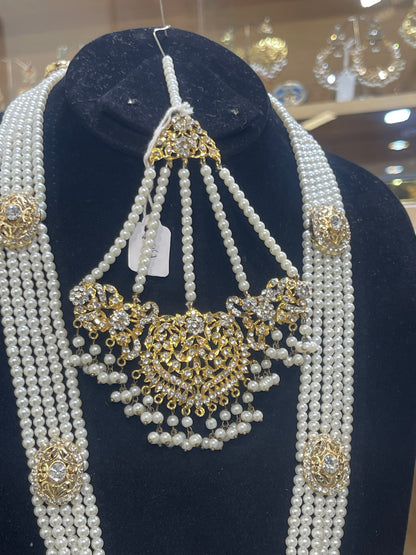 Hyderabadi Traditional Wear Bridal Necklace Set