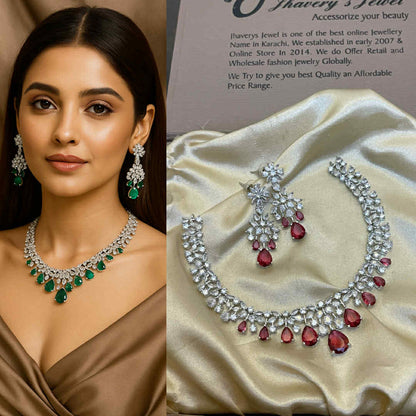 Zircon Ad Neclace Set