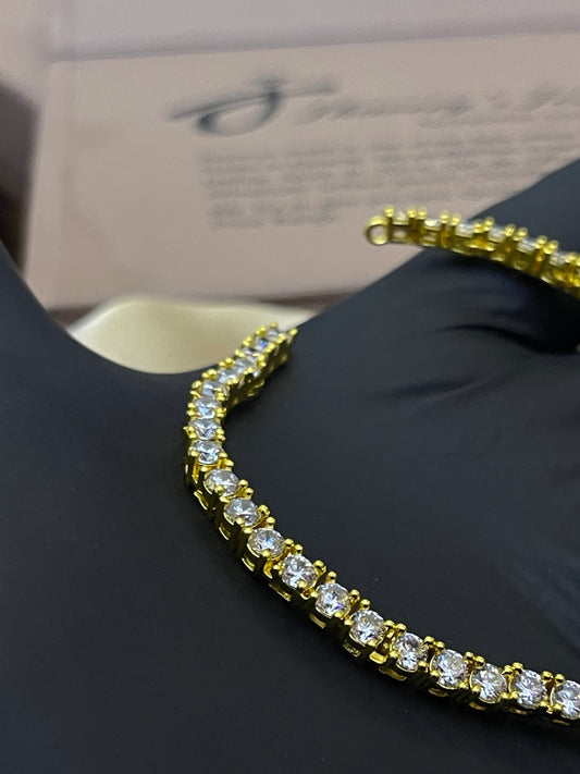 Zircon Ad Necklace set