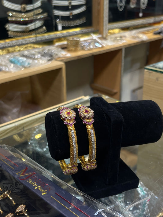 22KT Gold plated Bangles