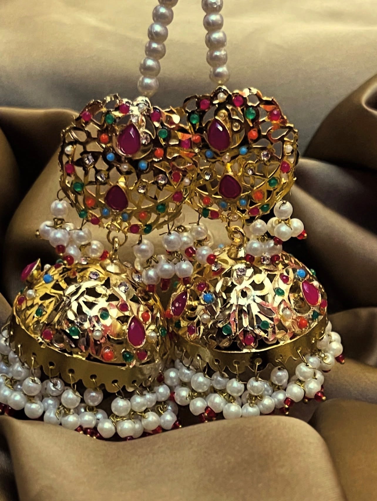 Stylish Wear Noratan Big Jhumka Earrings