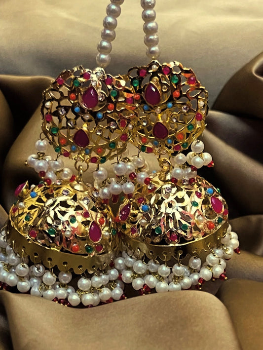 Stylish Wear Noratan Big Jhumka Earrings