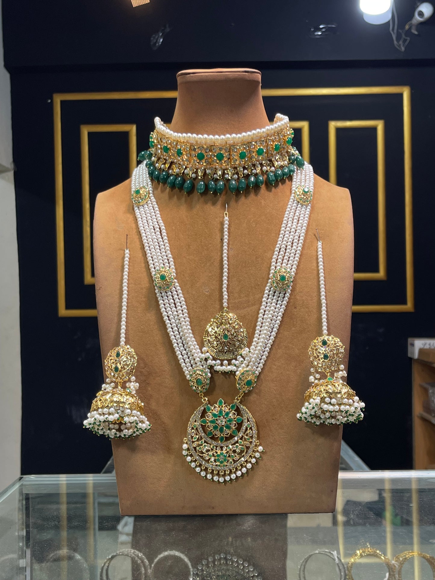 Hyderabadi Stylis Wear Bridal Necklace Set