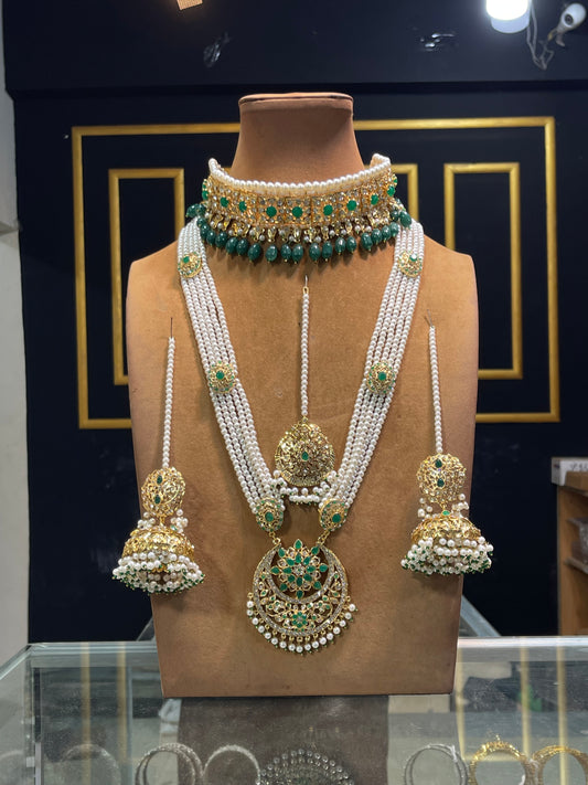 Hyderabadi Stylis Wear Bridal Necklace Set