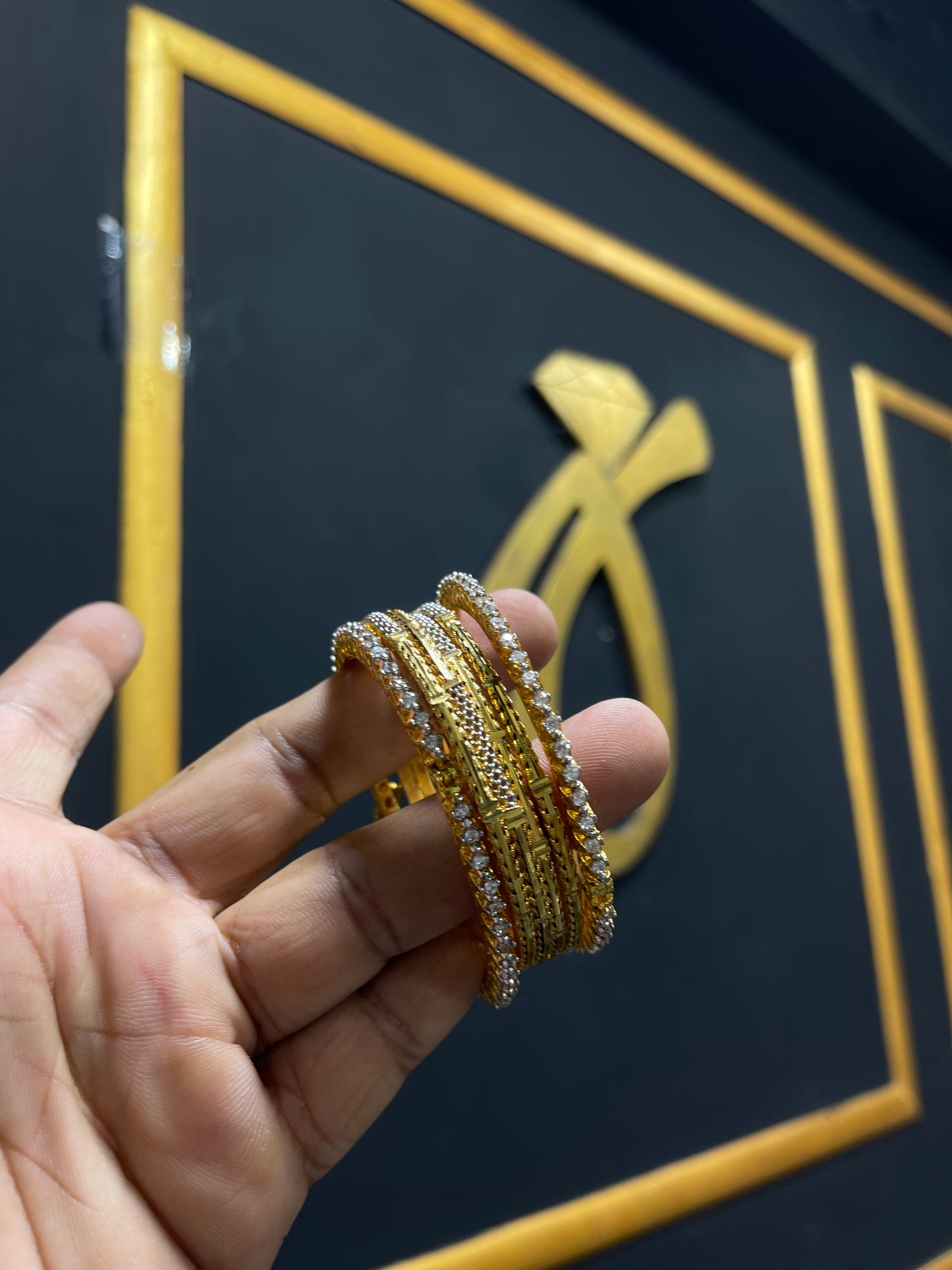 6 Pcs Chori and  bangles  set All Sizes Available 2 - Sawa - Dhai