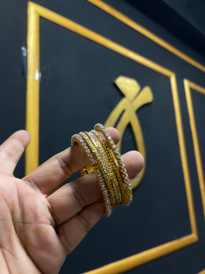 6 Pcs Chori and  bangles  set All Sizes Available 2 - Sawa - Dhai