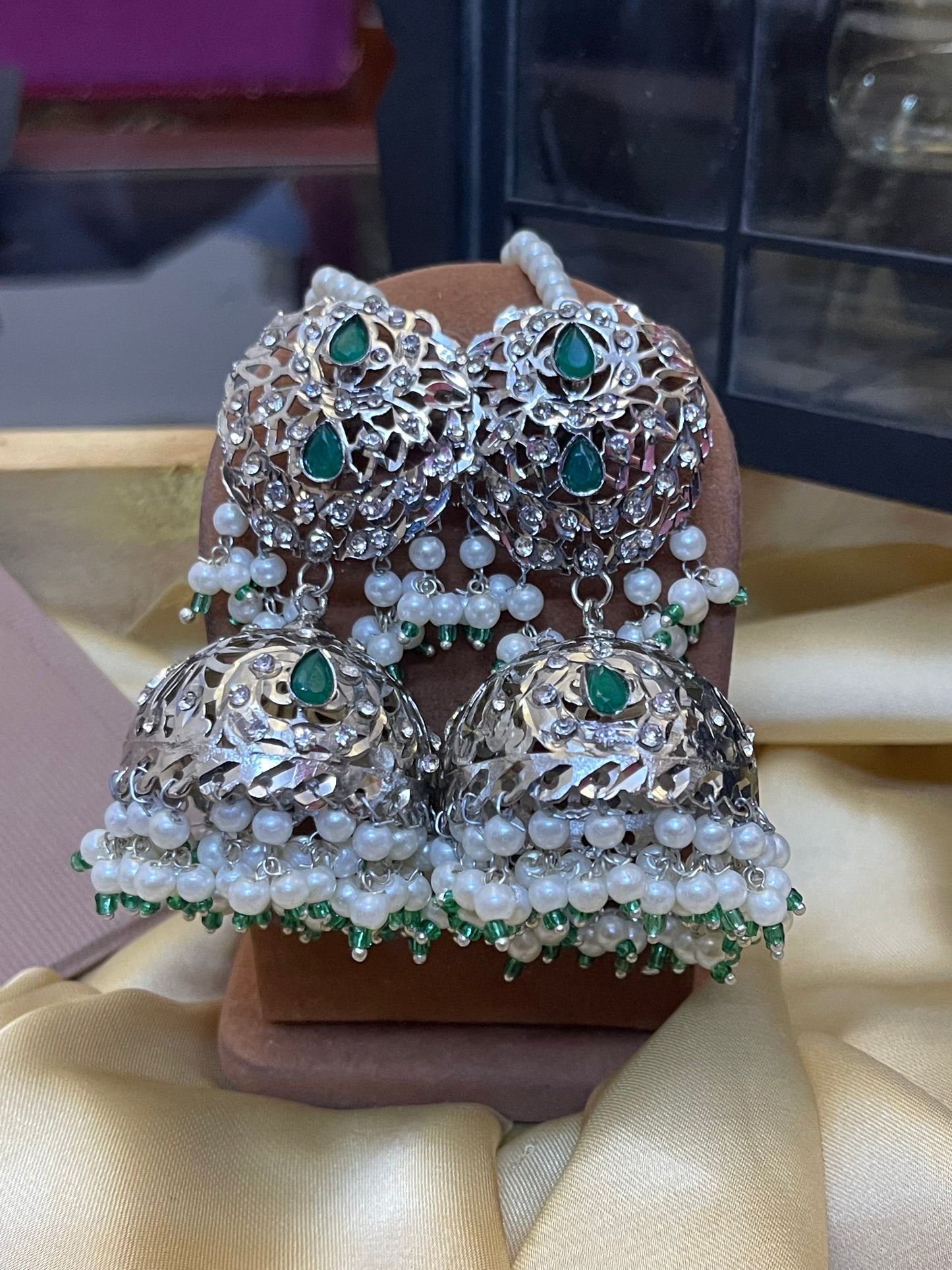 Hyderabadi Silver Choker Set