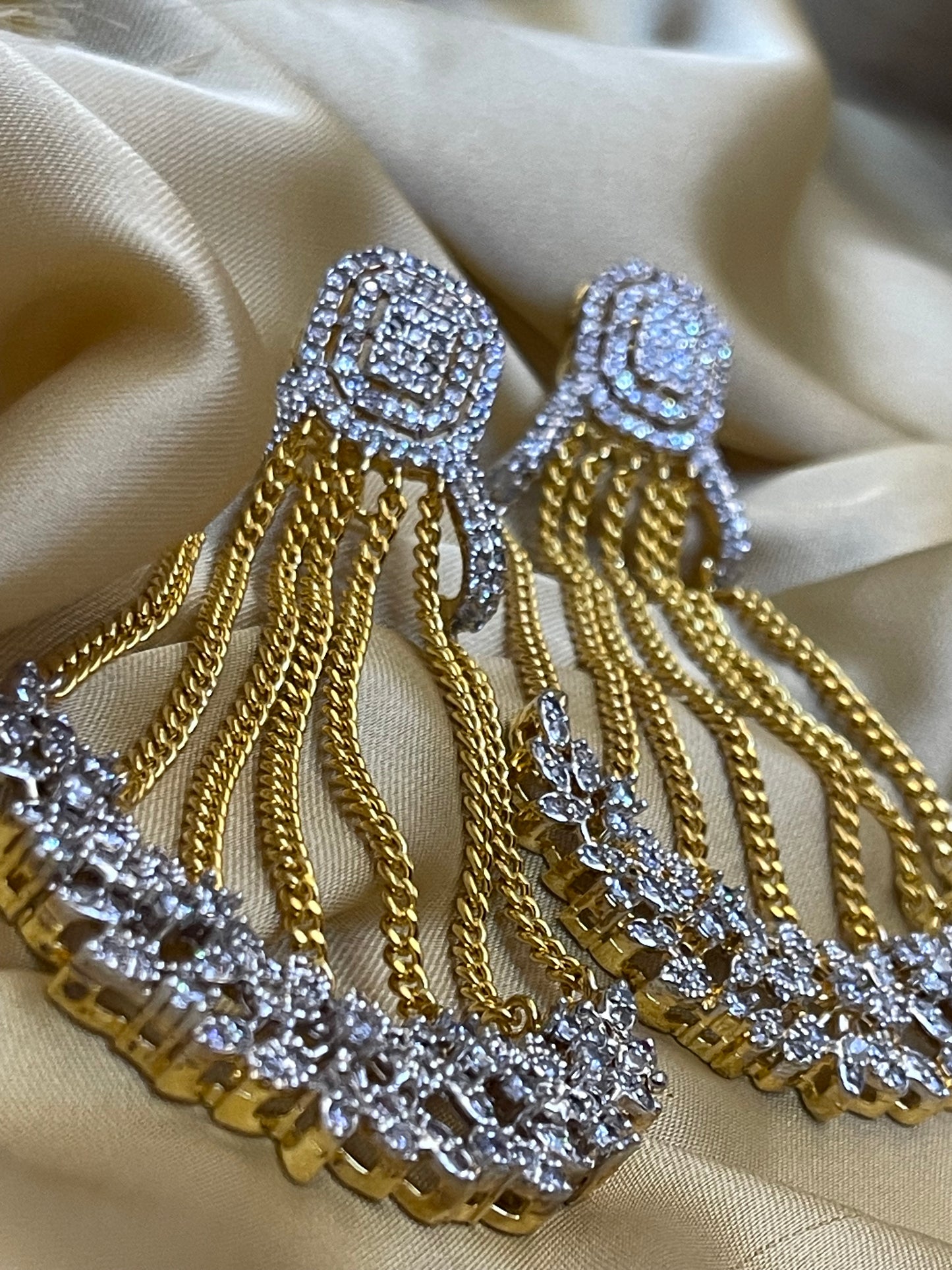 Zircon Classic Wear Stylish Earrings