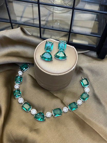 Zircon Ad Pure Necklace Set
