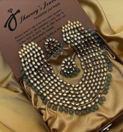 Kundan In Layers 7 Traditional Necklace Set