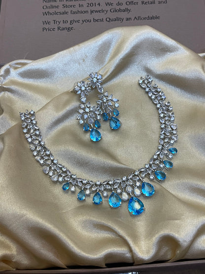 Zircon Necklace Set