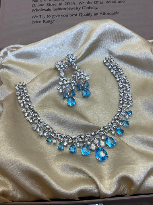 Zircon Necklace Set