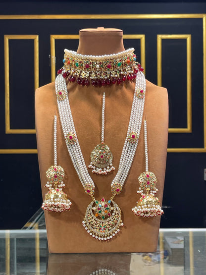 Hyderabadi Stylish Bridal Necklace Set
