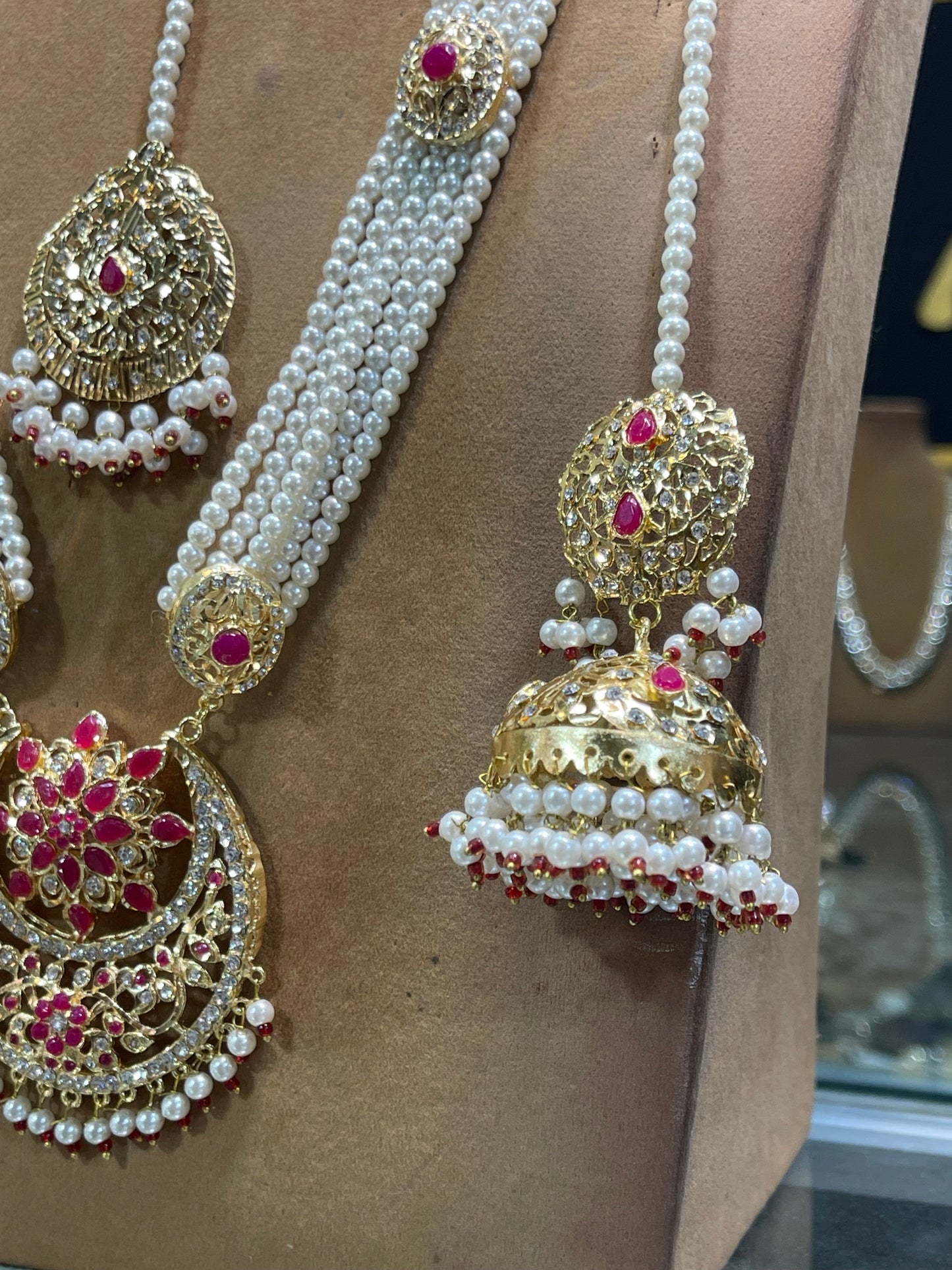 Bridal Hyderabadi Designer Wear Jewellery Set