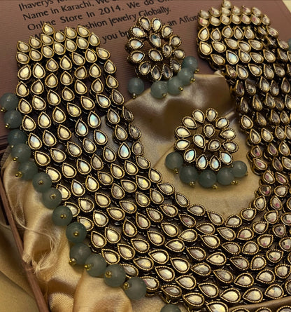Kundan In Layers 7 Traditional Necklace Set