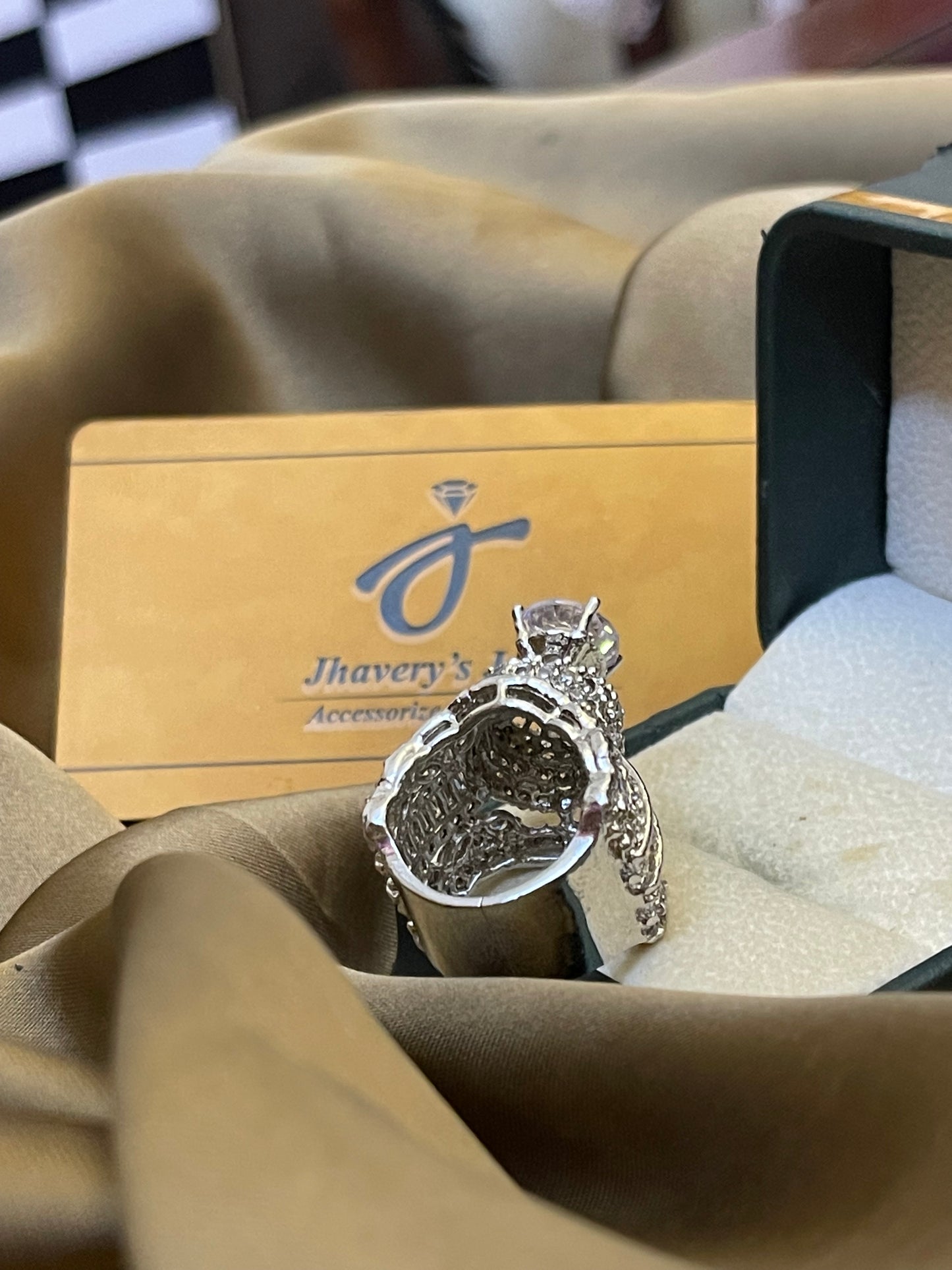 Silver Rings in Pakistan | Stylish Sterling & Artificial Silver Rings for Women | Jhaverys Jewellery