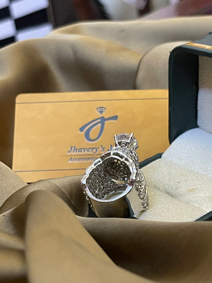Silver Rings in Pakistan | Stylish Sterling & Artificial Silver Rings for Women | Jhaverys Jewellery