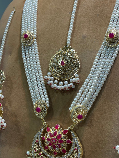 Bridal Hyderabadi Designer Wear Jewellery Set