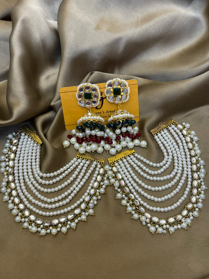 Thappa Kundan Stylish Jhumka Big sahara