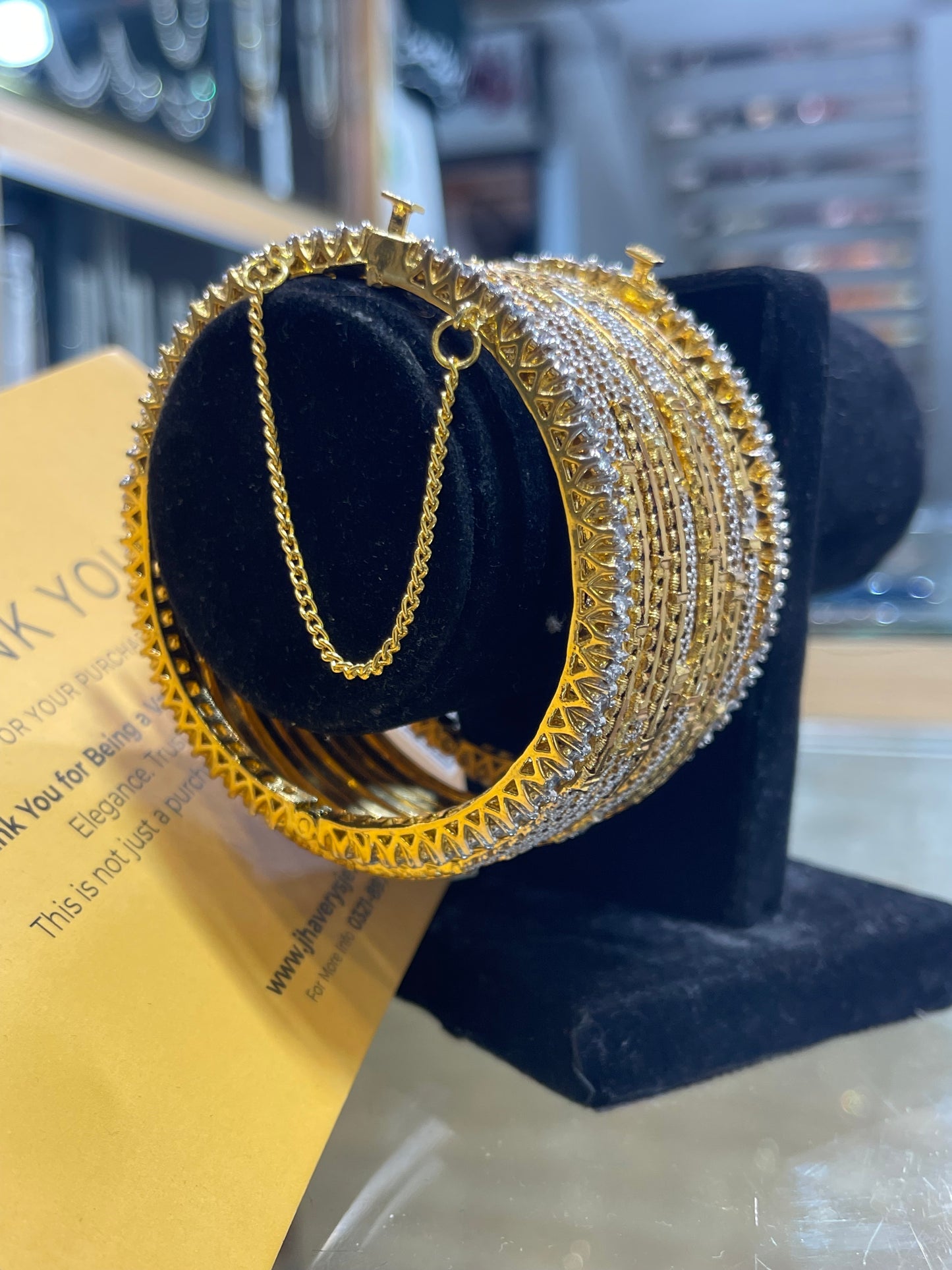 24KT Gold Plated,10 Pcs Bangles Set