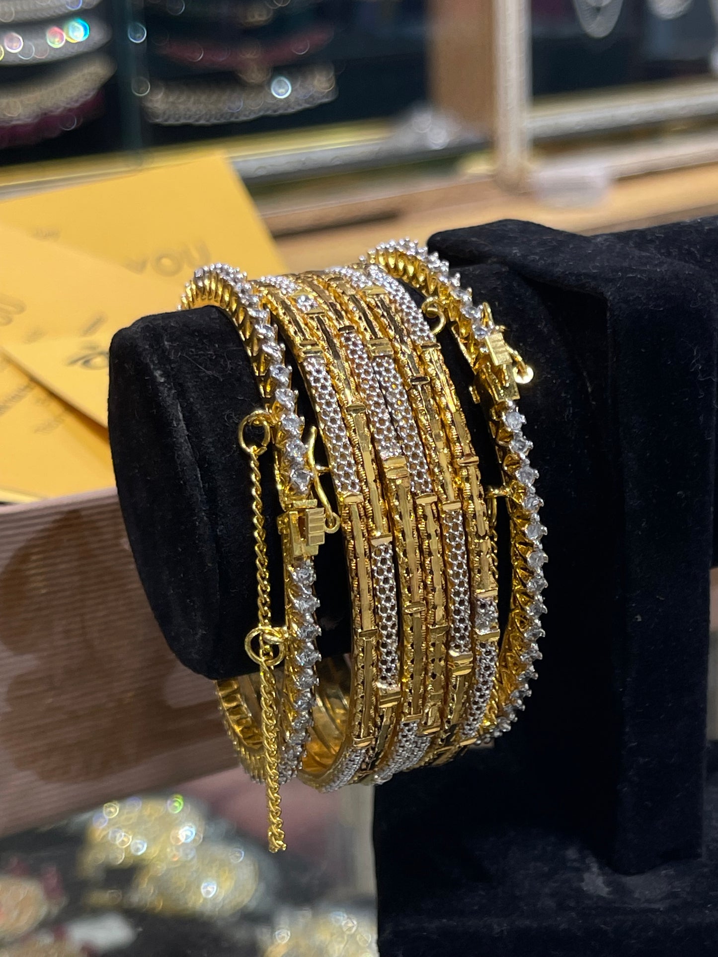 24Karat Gold Plated 8 pcs Bangles Set