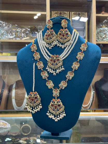 Noratan Traditional Trending Maala Necklace Set