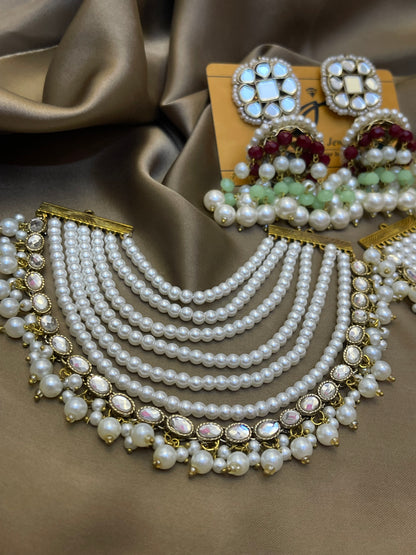 Thappa Kundan Jhumka big sahara
