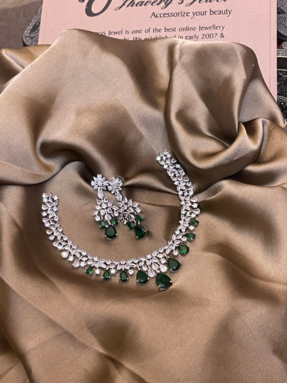 Zircon Necklace Set